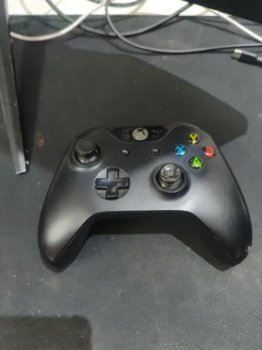 Controle Xbox One Original Preto - Funcionando por Cabo