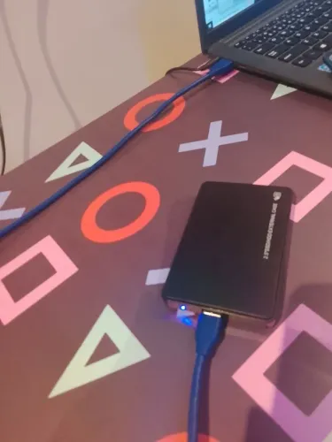 HD Externo 1 TB Novo de loja velocidade USB 3.0