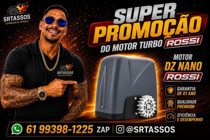 Portão eletrônico  ( Rossi) 