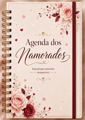 agenda dos namorados | planner especial | momentos inesquecíveis