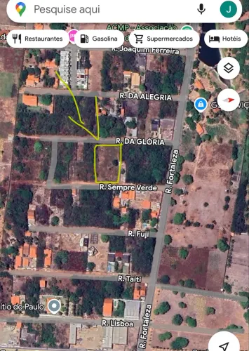 OPORTUNIDADE!!! Terreno 6 lotes conjugados!