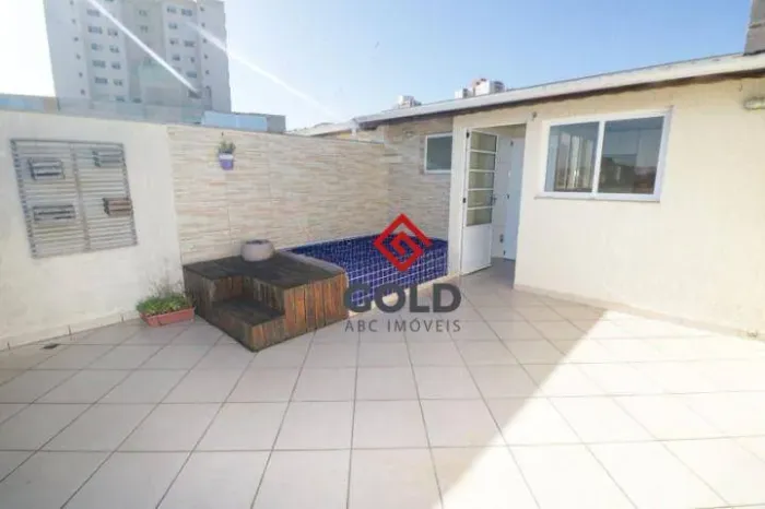 Cobertura com 2 dormitórios para alugar, 104 m² - Vila Valparaíso - Santo André/SP