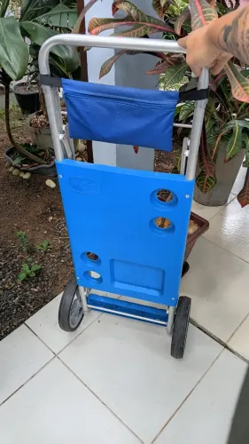Carrinho de Praia em Alumínio