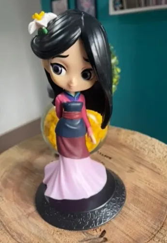 Boneca Princesa Disney Mulan15cm - Novo