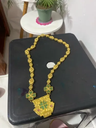 Cordão moeda antiga