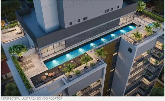 Apartamento à venda, no Haute Brooklin By EZ em São Paulo, Alto da Boa Vista, com 4 quarto