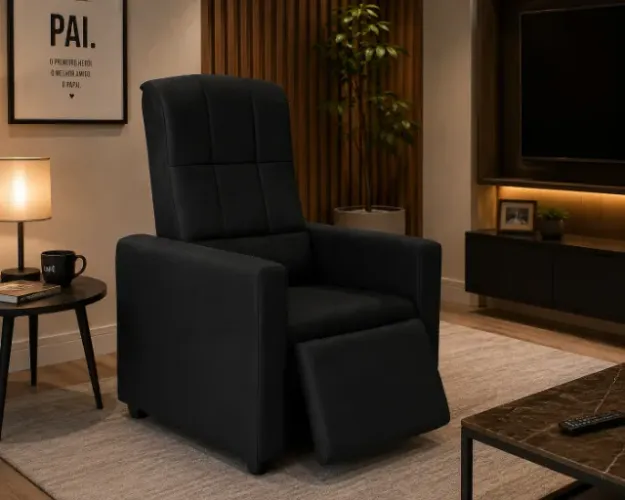 A FAMOSA POLTRONA DO PAPAI CHEGOU!!!! - CONFORTO, BELEZA E ELEGANCIA EM UMA SÓ POLTRONA!!!