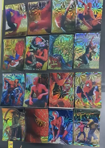 10 cards homem aranha 2 spider man coleção