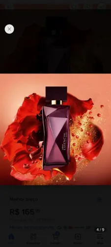 Perfume natura essencial atrai feminino
