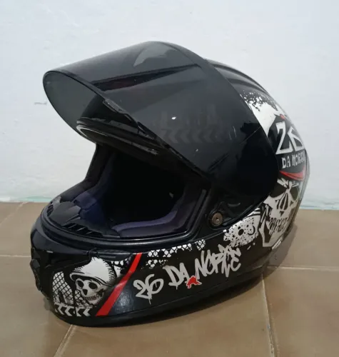 Capacete Axxis, Tam 58 (Viseira Transparente também)