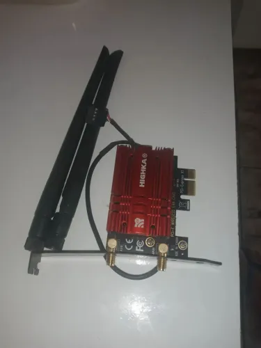 Placa de Rede Wi-Fi PCI-E Highka 6g