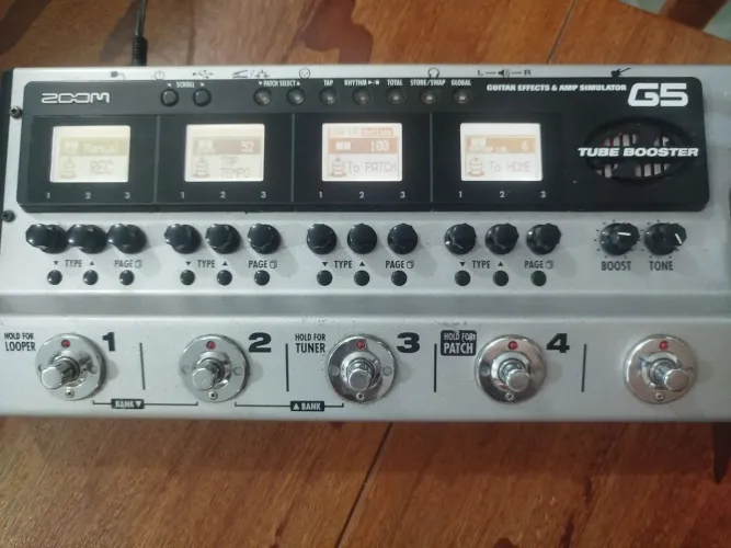 Pedaleira Zoom G5