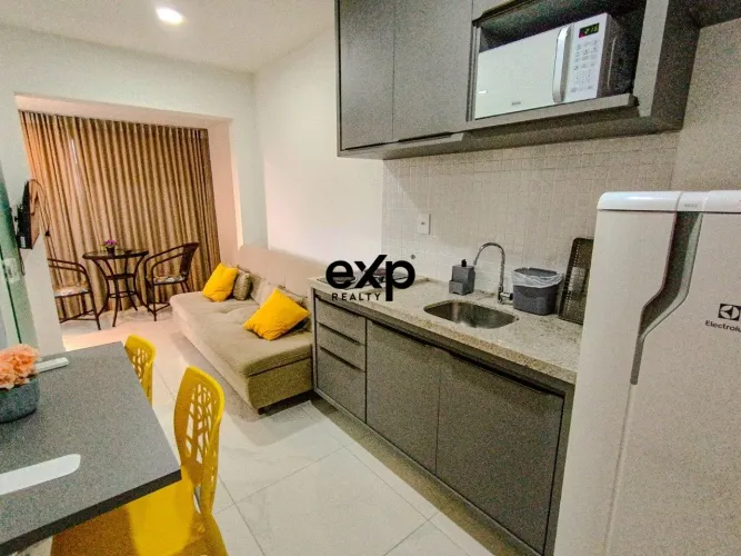 Apartamento para Locação - Quarto e Sala com Varanda | Smart Convenções