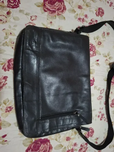 Bolsa masculina em couro Bagaggio