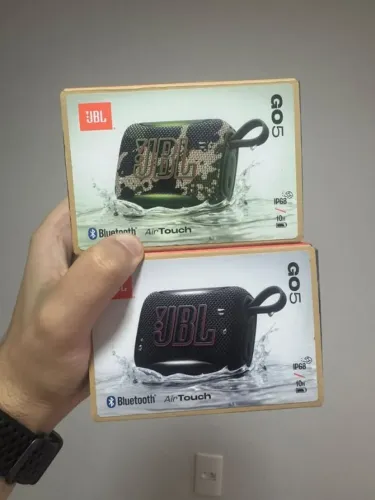Caixa Som Jbl Go 5 Bluetooth Prova Dágua Preto 127/220v Preto