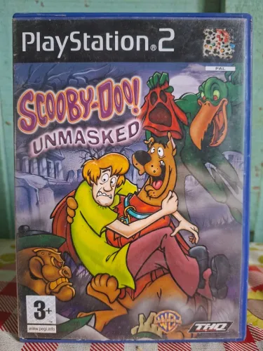 jogo Scooby-Doo! Unmasked para PlayStation 2 original sistema europeu PAL