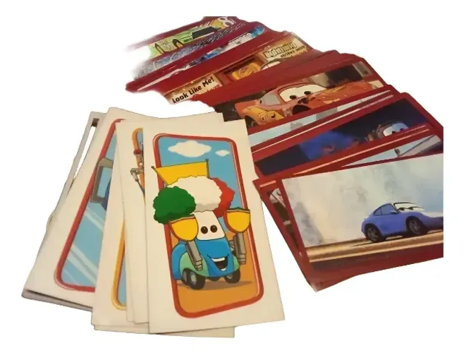 2 Figurinhas Carros Disney Abril 2006 Complete Seu Álbum!