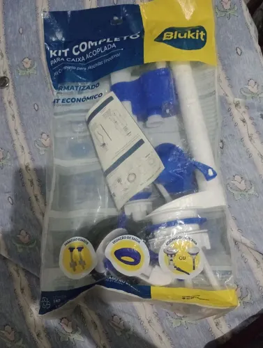 kit completo caixa blukit - Novo lacrado