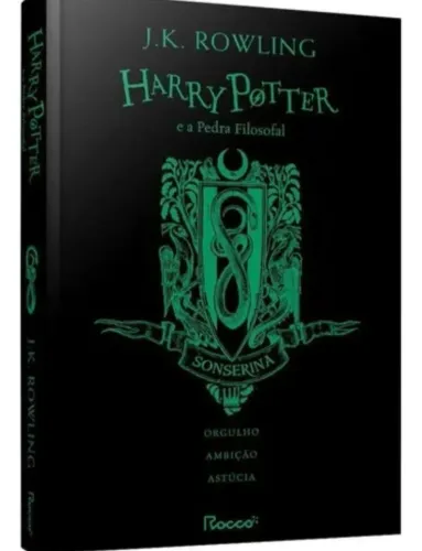 Harry Potter e a pedra filosofal - Edição Sonserina 