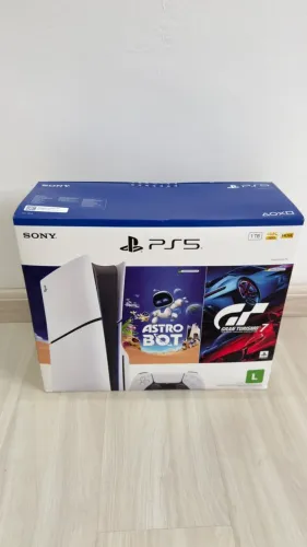 Playstation 5 Slim Disco 1tb ( Varios jogos digitais )