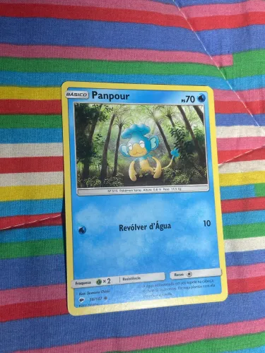 carta pokémon panpour (básico)