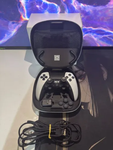 DualSense Edge PS5 Hall Effect + Grip Traseiro Customizado