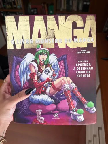 Livro como desenhar mangá
