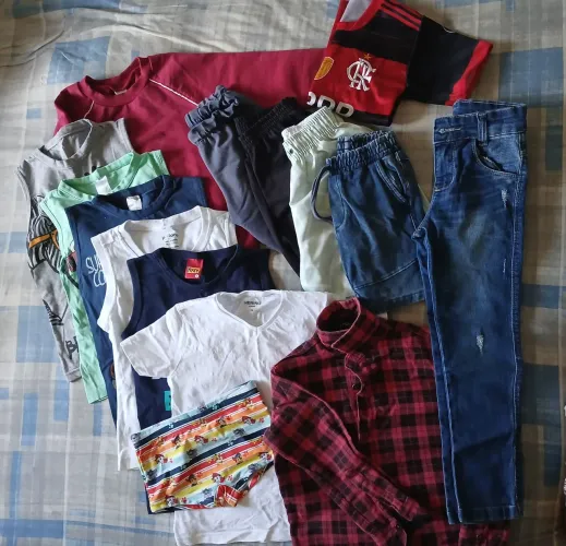 Roupa infantil menino tamanho 3 - 4