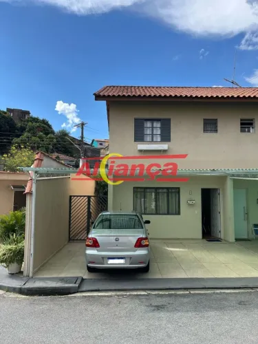 CASA EM CONDOMÍNIO COM 2 DORMITÓRIOS E 3 VAGAS 70 M² - JD. DO PAPAI- GUARULHOS - SP