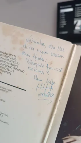 Vinil autógrafo Roberto Carlos