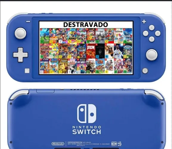 Nintendo switch lite desbloqueado