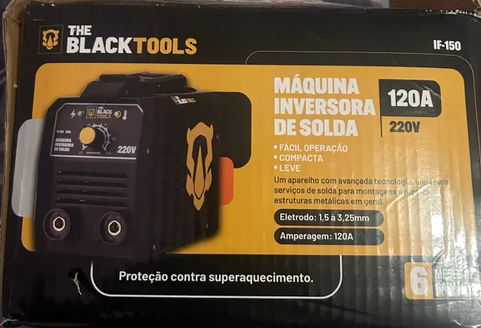 Vendo máquina de solda nova nunca usada