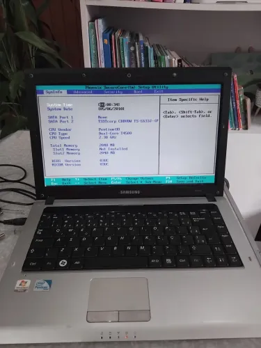 Notebook Samsung Rv411 Dual core 2gb ddr3 sem hd