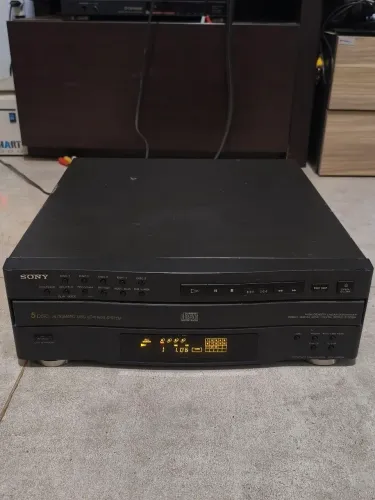 Sony Cd Player Carrossel CDP C322M Raro