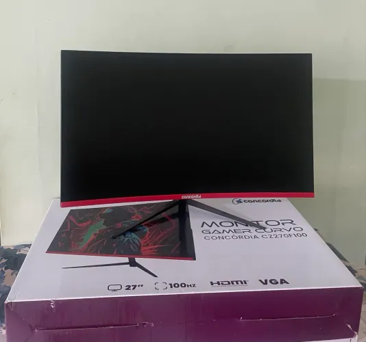 Monitor Concórdia Gamer Curvo 27" CZ270F100, 100Hz, LED FULL HD, HDMI, VGA, SRGB 99%