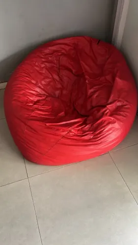 Puff vermelho