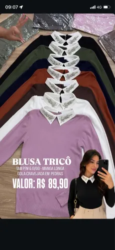 BLUSA TRICÔ
