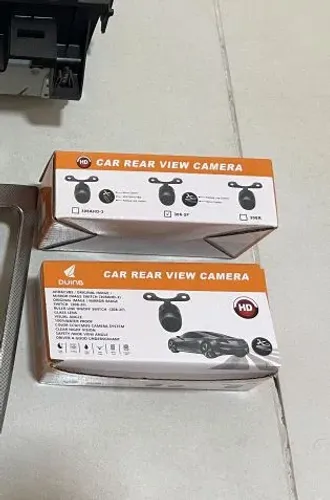 Par De Câmeras De Ré Automotivas HD Universais (Novas Na Caixa)