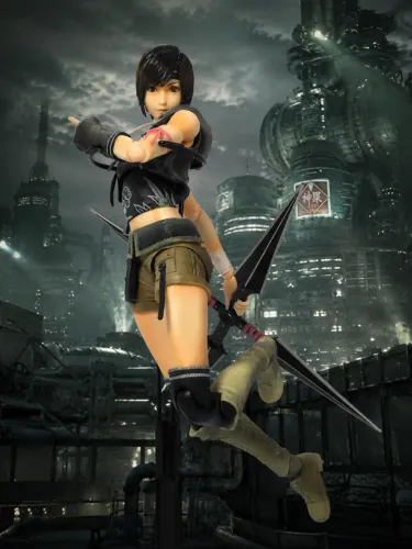 Figure Yuffie Kusaragi Final Fantasy Vii Advent Children Play Arts Kai Original