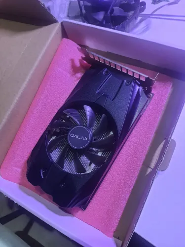 Placa de video gtx 1050 galaxy defeito nao da imagem