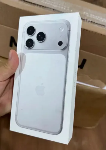 IPHONE 17 PRO MAX 256 gb SILVER NOVO LACRADO 