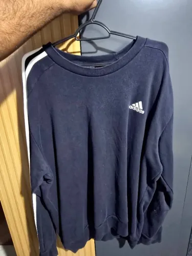 Moletom adidas 3 listras