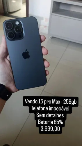 iPhone 15 pro Max - 256gb