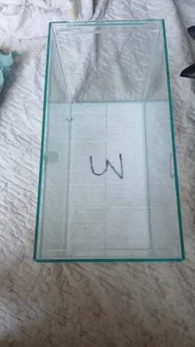 aquário 10 litros nunca usado 
