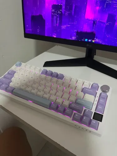 Attack Shark Ajazz AK820 Pro - Teclado Mecânico Sem Fio