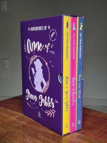 Box Anne Of Green Gables - 3 Livros (Em Inglês) - Seminovos