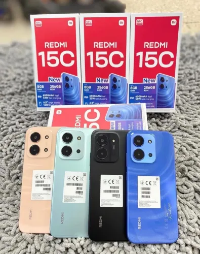 REDMI 15C | 4/128GB | 4G e 8/256GB | 4G