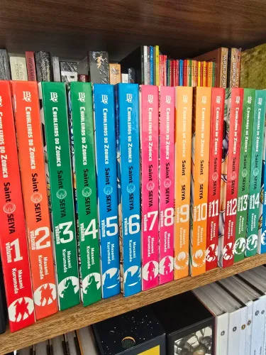 Mangá Cavaleiros do Zodíaco Kanzenban Completo 1 ao 22