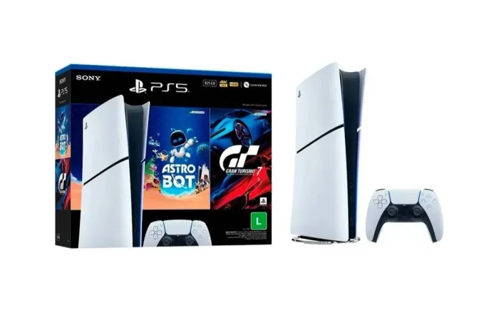 PS5 PlayStation 5 Digital 825Gb 8 meses de uso com NF