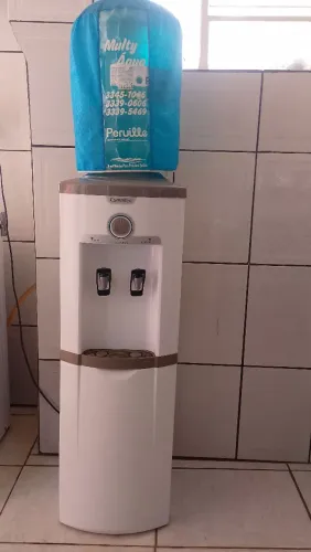 Bebedouro Esmaltec Branco Semi-Novo